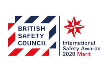 British Safety Council award merit logo