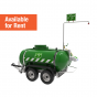 Mobile self-contained heated safety shower - 528 US gallon
